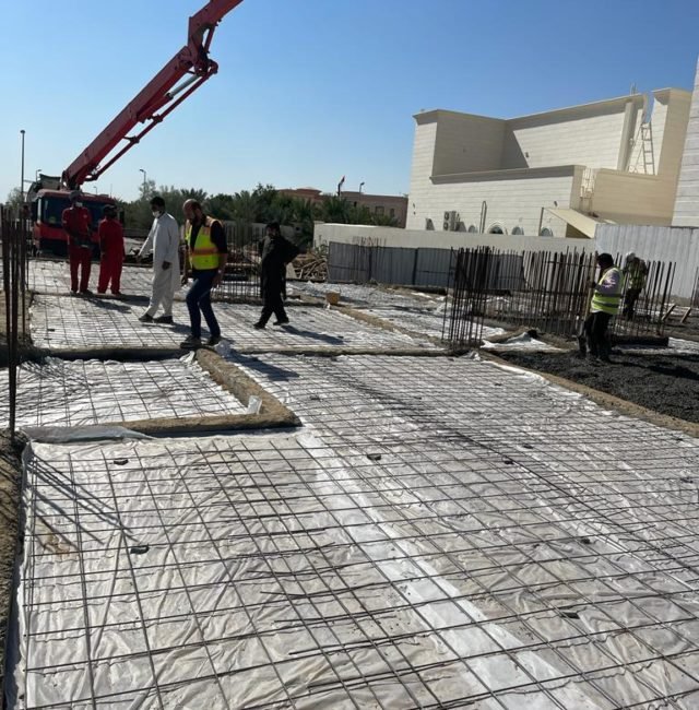 on going construction