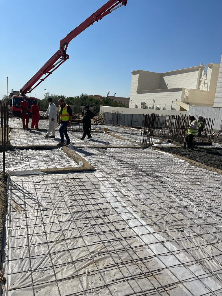 on going construction