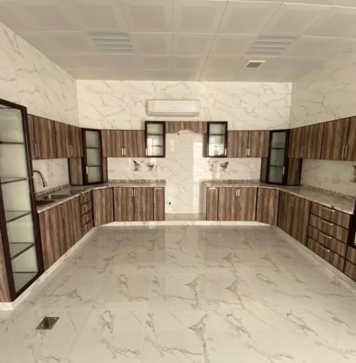 KITCHEN AND CABINETS