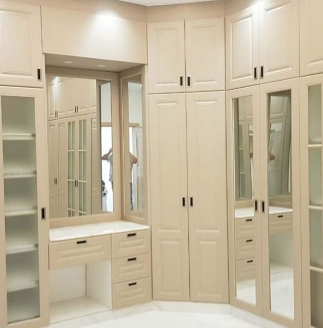 kitchen and cabinets