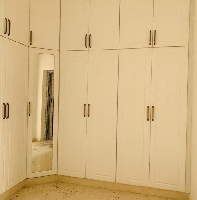 kitchen and cabinets